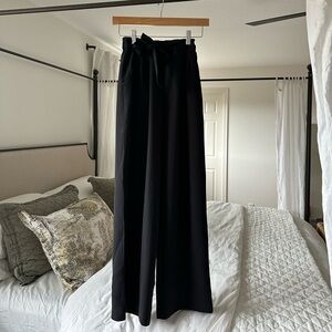 Lululemon wide leg dress pants black size 2